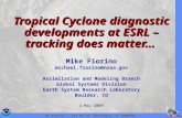 Tropical Cyclone diagnostic developments at ESRL – tracking does matter…