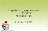 English Language Learner  (ELL) Program  at Island Park