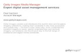Getty Images Media Manager Expert digital asset management services