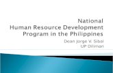 National  Human Resource Development Program in the Philippines