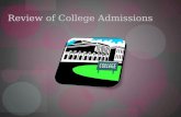 Review of College Admissions