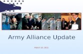 Army Alliance  Update