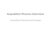 Acquisition Process Overview