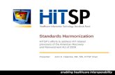 HITSP  –  enabling healthcare interoperability