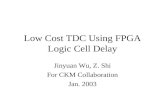 Low Cost TDC Using FPGA Logic Cell Delay