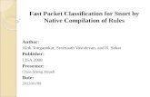Fast Packet Classification for Snort by Native Compilation of Rules