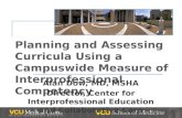 Planning and Assessing  Curricula Using a Campuswide Measure of Interprofessional Competency