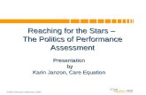 Reaching for the Stars –  The Politics of Performance Assessment