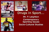Drugs in Sport…
