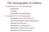 The Demography of Alberta
