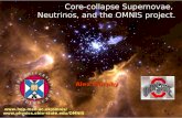 Core-collapse Supernovae,  Neutrinos, and the OMNIS project.