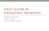 FAST Exam in pediatric patients