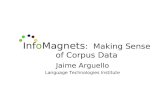Inf o Magnets :  Making Sense of Corpus Data