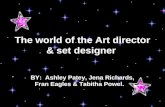 The world of the Art director & set designer