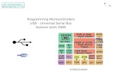 Programming Microcontrollers USB – Universal Serial Bus Autumn term 2009