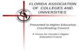FLORIDA ASSOCIATION OF  COLLEGES AND UNIVERSITIES