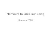 Nemours to Grez-sur-Loing
