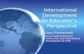 International Development An Educator’s Perspective