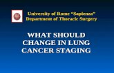University of Rome “Sapienza” Department of Thoracic Surgery