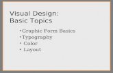Visual Design: Basic Topics