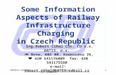 Some Information Aspects of Railway Infrastructure Charging  in Czech Republic