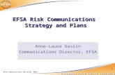 EFSA Risk Communications  Strategy and Plans