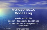Atmospheric Modeling