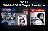 SCFI 2009-2010 Topic Lecture