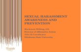 SEXUAL HARASSMENT AWARENESS AND PREVENTION