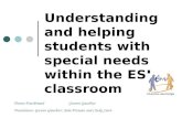 Understanding and helping students with special needs within the ESL classroom