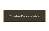 Bivariate Data Analysis