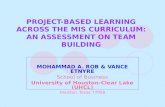 PROJECT-BASED LEARNING ACROSS THE MIS CURRICULUM: AN ASSESSMENT ON TEAM BUILDING