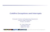 Coldfire Exceptions and Interrupts
