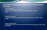Complex Probability and Markov Stochastic Process