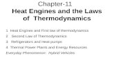 Chapter-11  Heat Engines and the Laws of  Thermodynamics