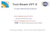 Test Beam VPT II