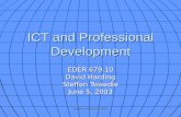 ICT and Professional Development