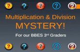 Multiplication & Division  MYSTERY!