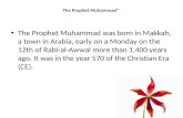 The Prophet Muhammad*