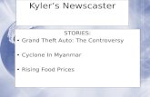 Kyler’s Newscaster