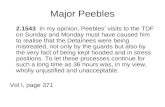 Major Peebles
