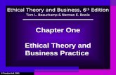 Chapter One Ethical Theory and Business Practice