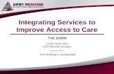 Integrating Services to Improve Access to Care