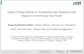 Global Change Effects on Grasslands and Feedbacks with Regard to Greenhouse Gas Fluxes