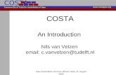 COSTA An Introduction  Nils van Velzen  email: c.vanvelzen@tudelft.nl