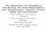 Rod Frehlich and Robert Sharman University of Colorado, Boulder RAP/NCAR Boulder