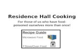 Residence Hall Cooking