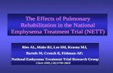 The Effects of Pulmonary Rehabilitation in the National Emphysema Treatment Trial (NETT)