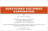 QUESTIONED DOCUMENT EXAMINATION