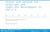 Status and outlook for shale gas and  tight oil development in the U.S.
